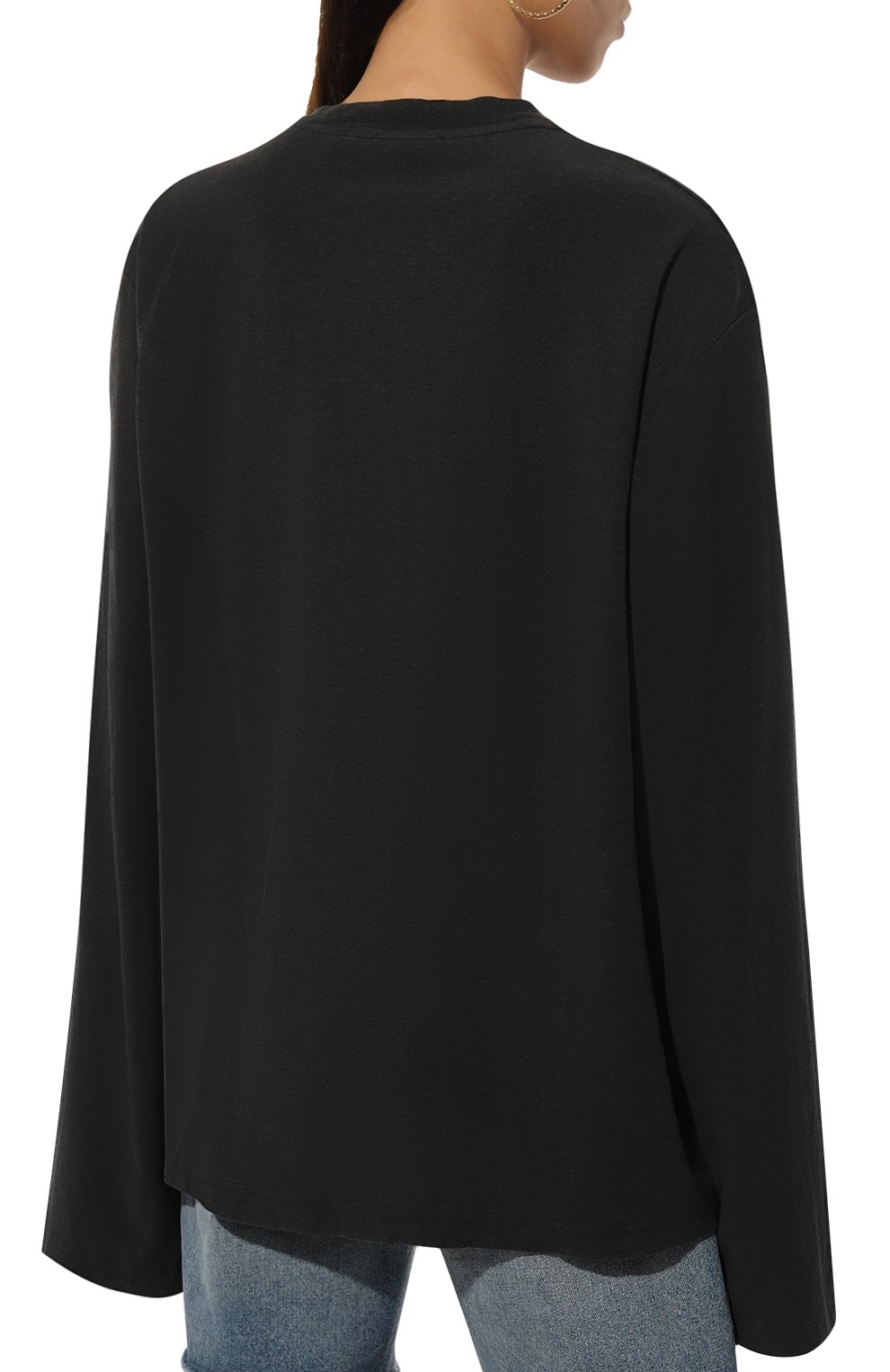 Хлопковый лонгслив ACNE STUDIOS, арт. FN-UX-TSHI000016/CL0197, фото 4