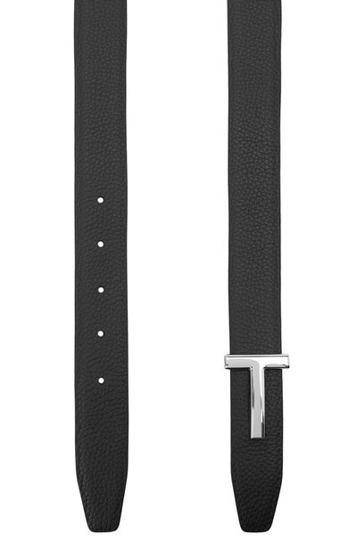 Кожаный ремень TOM FORD черного цвета по цене 66150 руб., арт. TB224P-LCL050, фото 2 Кожаный ремень TOM FORD, арт. TB224P-LCL050, фото 2