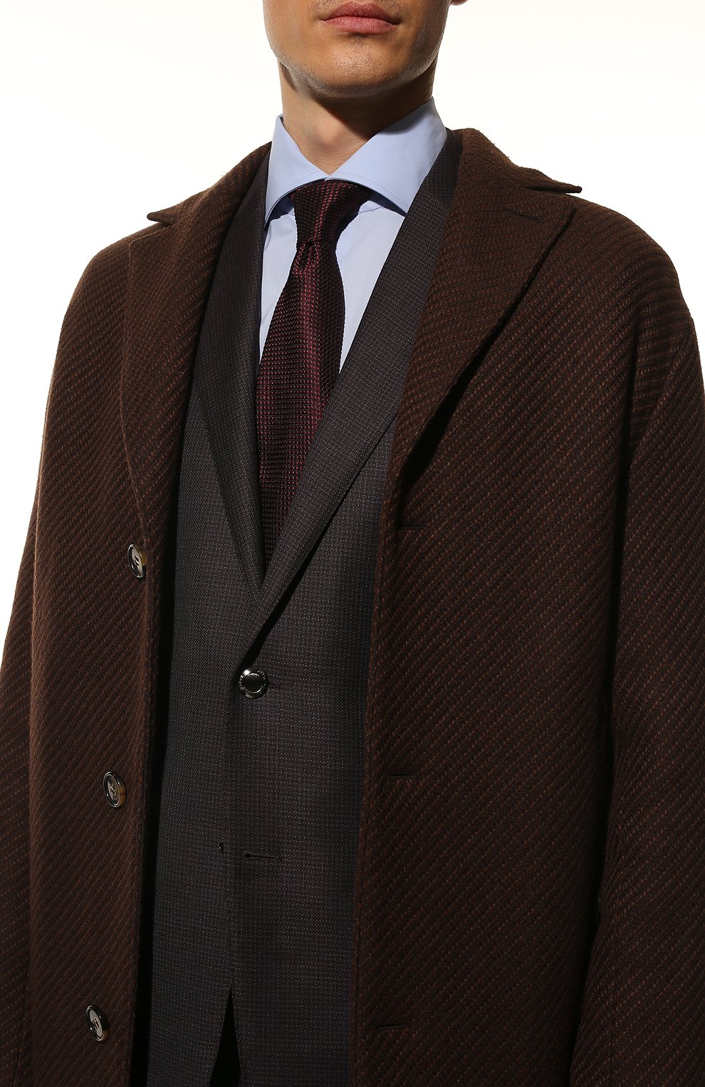 Шелковый галстук BRIONI, арт. 062I00/P1437, фото 2