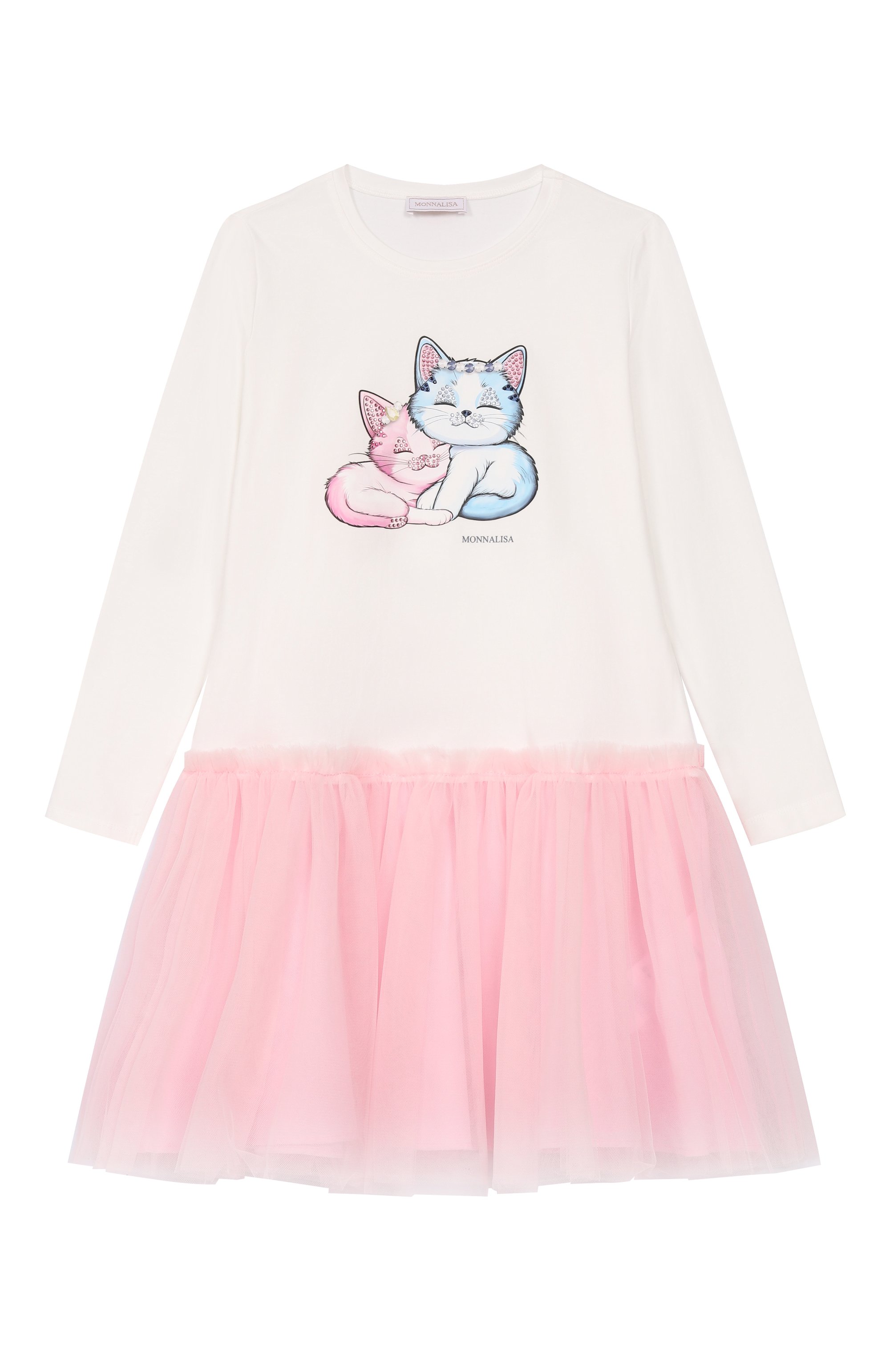 Хлопковое платье MONNALISA, арт. 19F903RU, фото 1