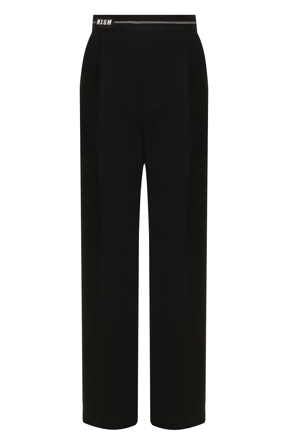 Брюки MSGM черного цвета по цене 25950 руб., арт. 2841MDP24 207115, фото 1 Брюки MSGM, арт. 2841MDP24 207115, фото 1