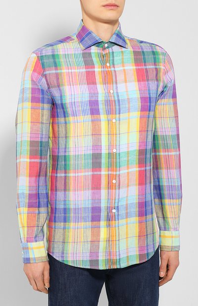 Льняная рубашка RALPH LAUREN, арт. 790780934, фото 3