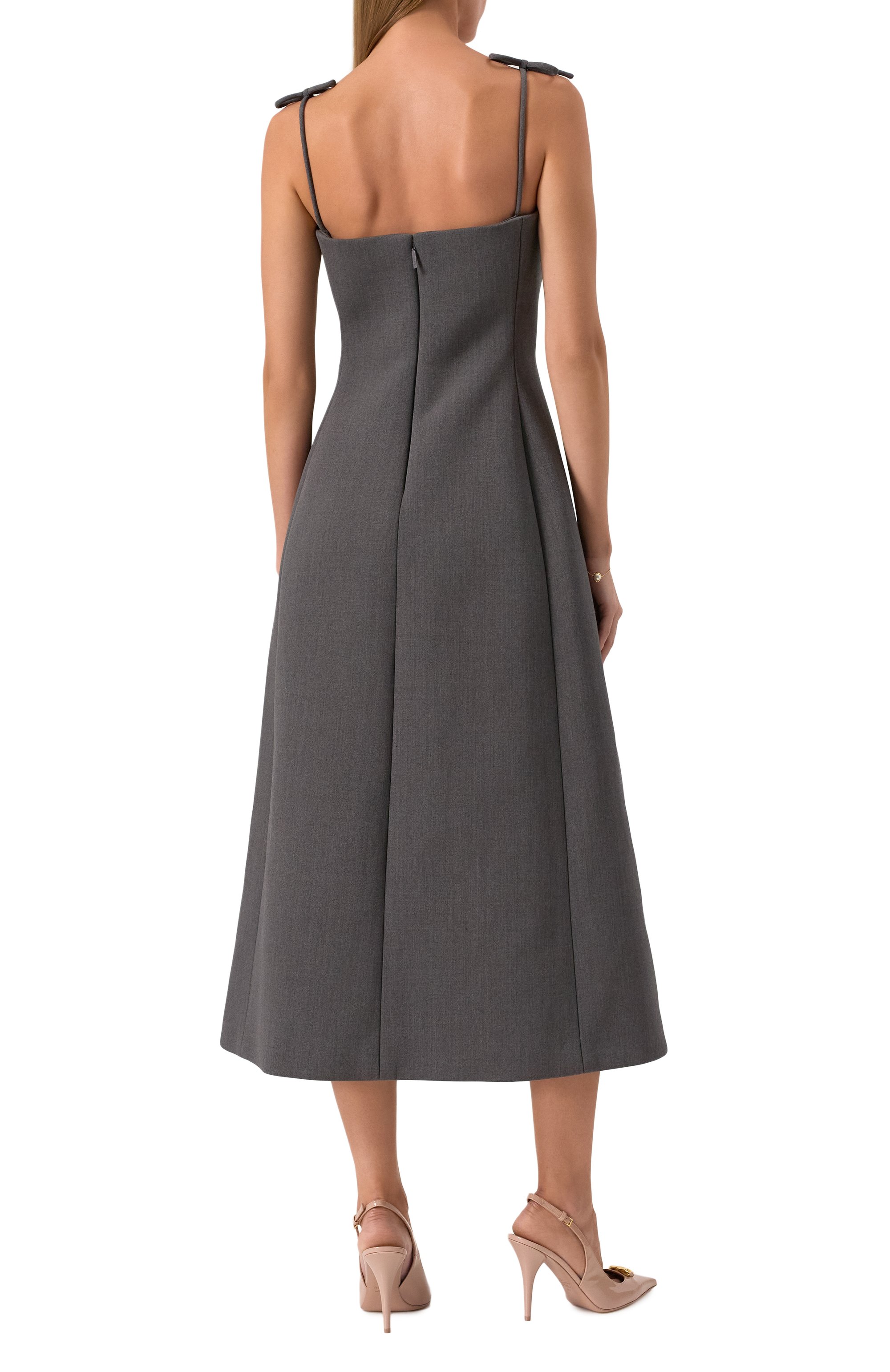 Шерстяное платье VALENTINO, арт. 5B3VA9S67CU, фото 4