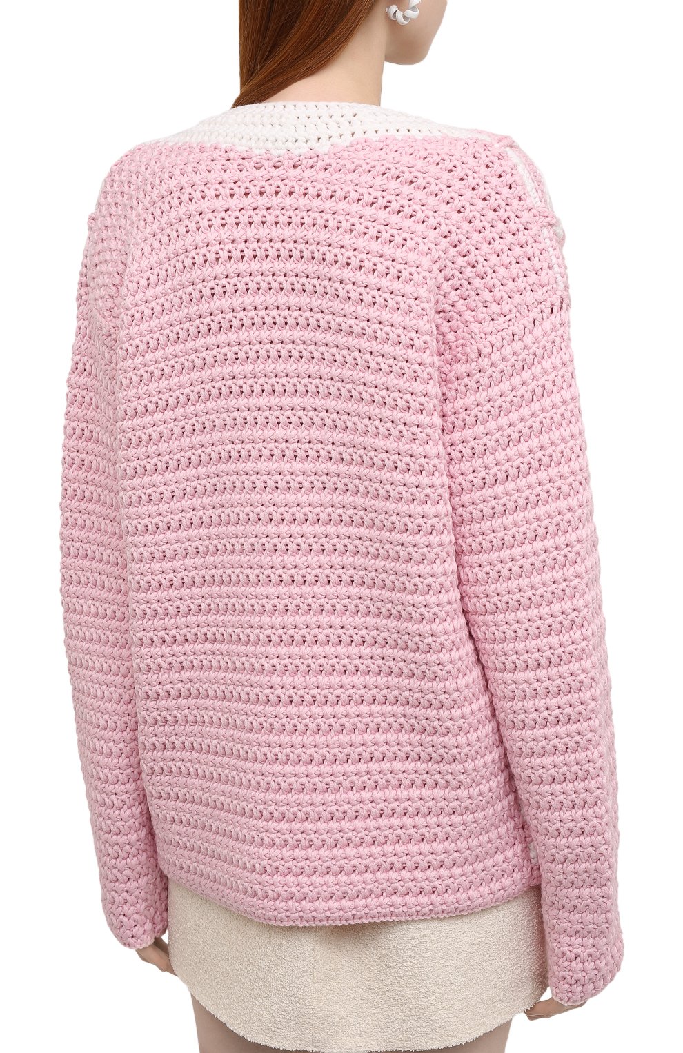 Шерстяной свитер MIU MIU, арт. MML516-1ZUI-F0442, фото 4