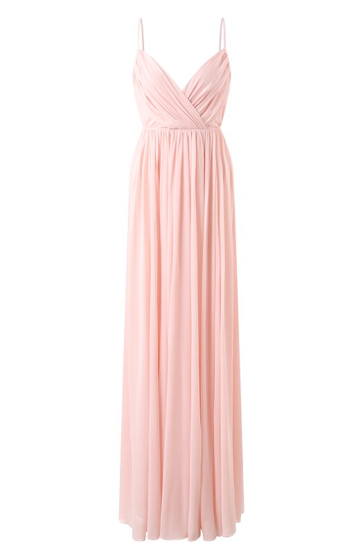 Платье из вискозы и шелка Giambattista Valli 25SSPVCL5179-21JER Розовый 25SSPVCL5179-21JER
