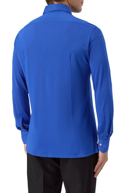 Хлопковая сорочка KITON, арт. UMCNERH08837, фото 4