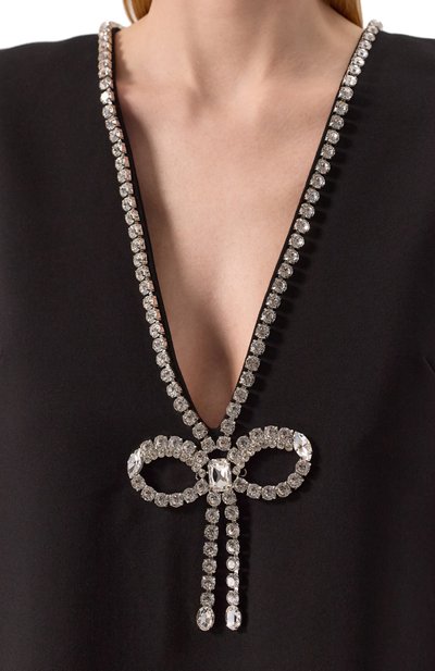 Платье с отделкой стразами AREA, арт. 0000D03184, фото 5