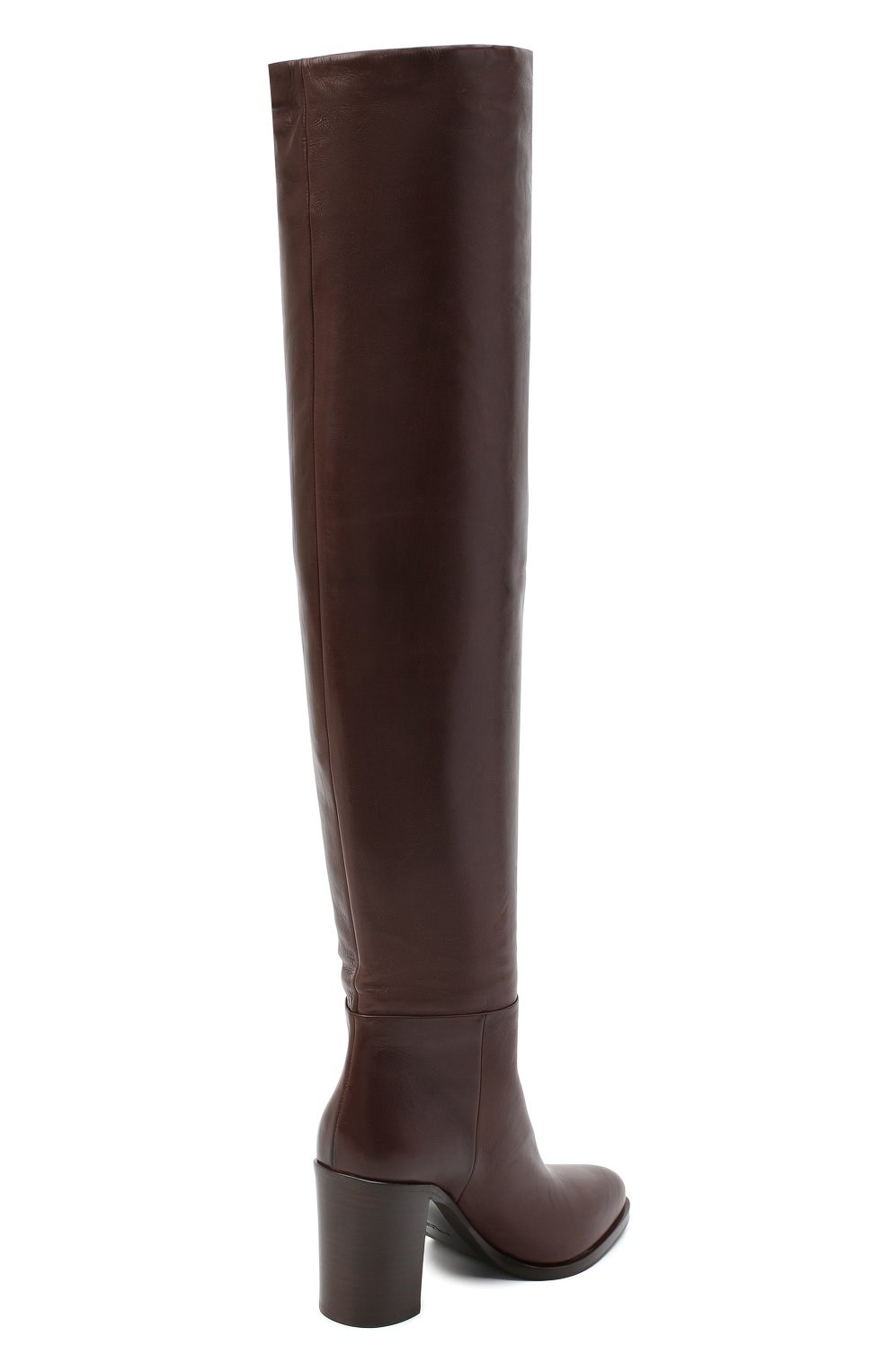 Кожаные сапоги PRADA, арт. 1W273M-3LBM-F0038-085, фото 3