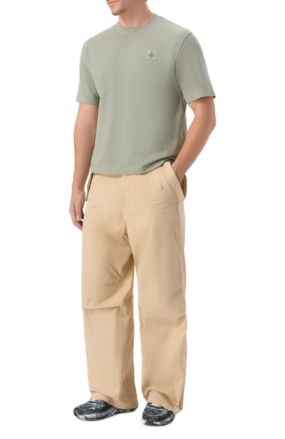 Мужская хлопковая футболка STONE ISLAND, арт. K1S152100034/S0115
