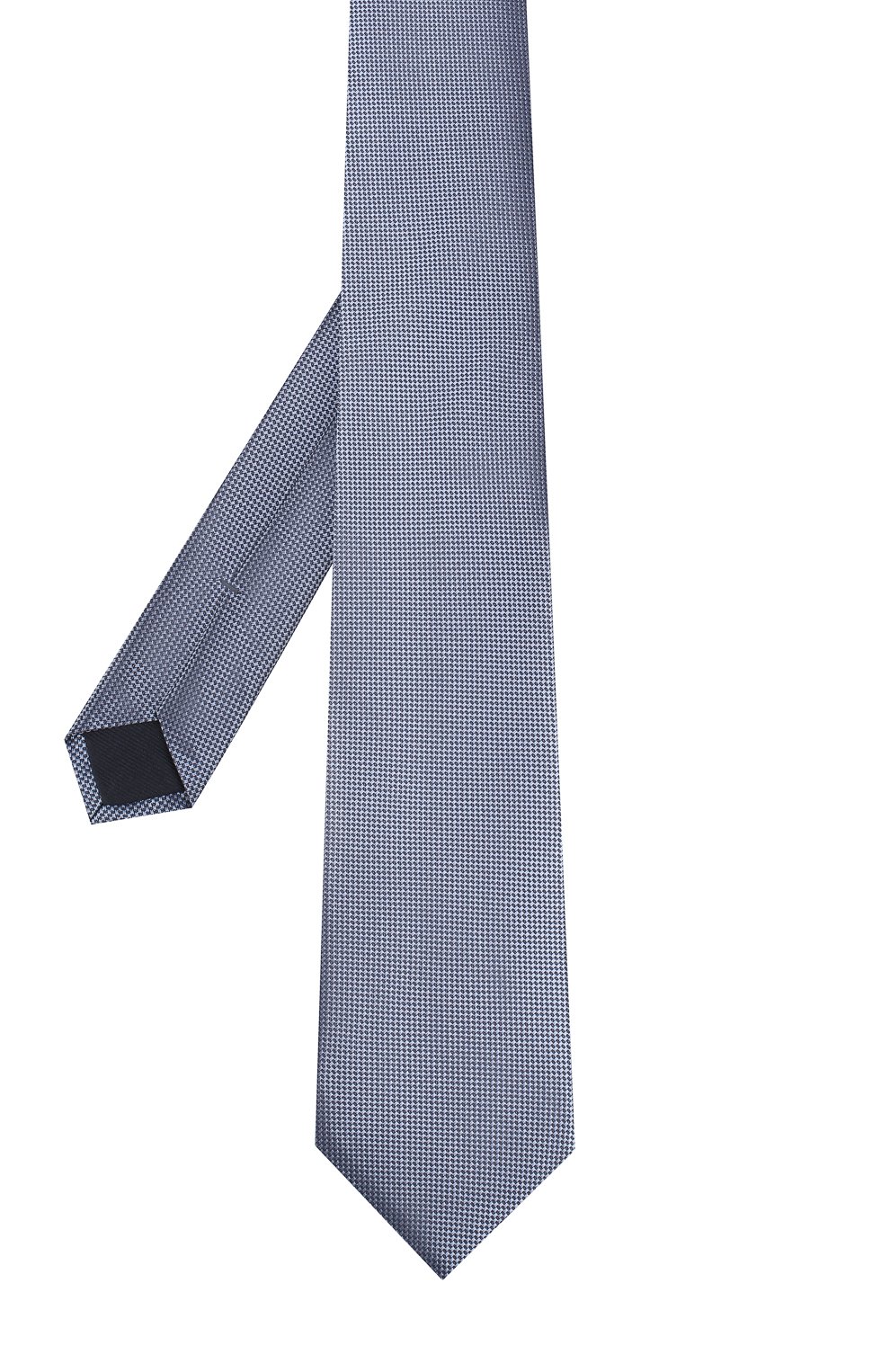 Однотонный шелковый галстук CORNELIANI, арт. 82U302-8820302/00, фото 2