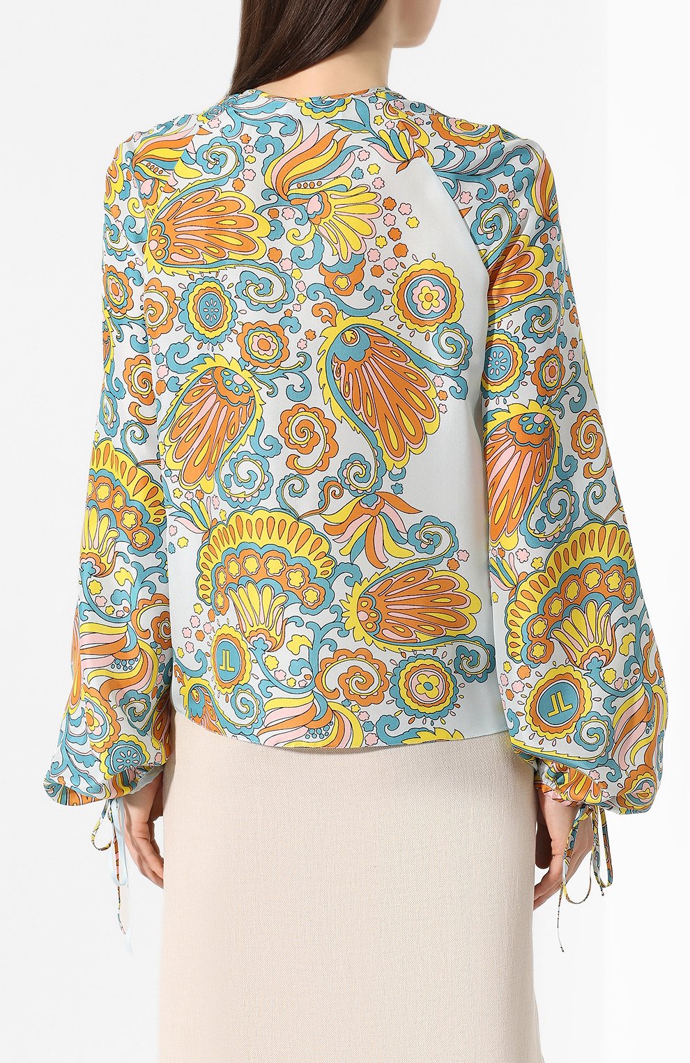 Шелковая блузка LANVIN, арт. RW-T0633I-4338-P20, фото 4