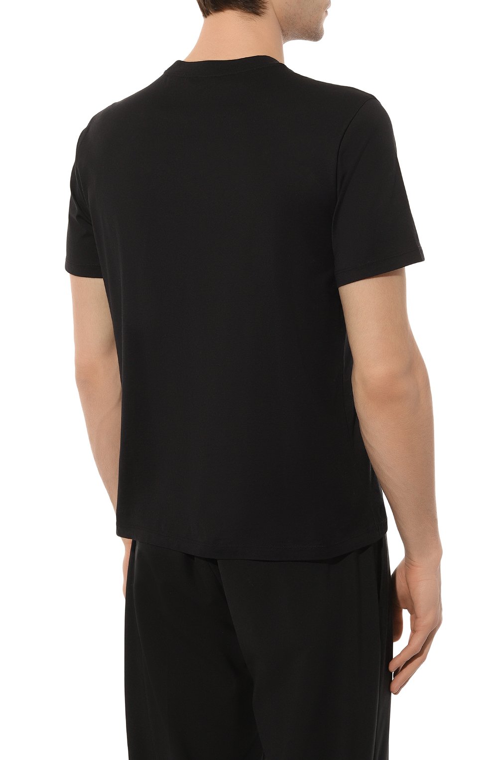 Хлопковая футболка VAN LAACK черного цвета по цене 13250 руб., арт. PA0L0/Z20044, фото 4 Хлопковая футболка VAN LAACK, арт. PA0L0/Z20044, фото 4
