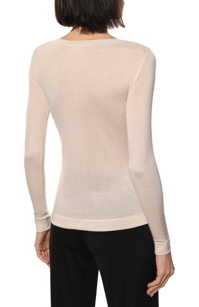 Лонгслив из шелка и кашемира HANRO, арт. 071655., фото 4