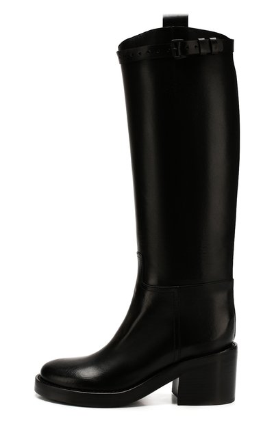 Кожаные сапоги ANN DEMEULEMEESTER, арт. 1914-2804-366-099, фото 3