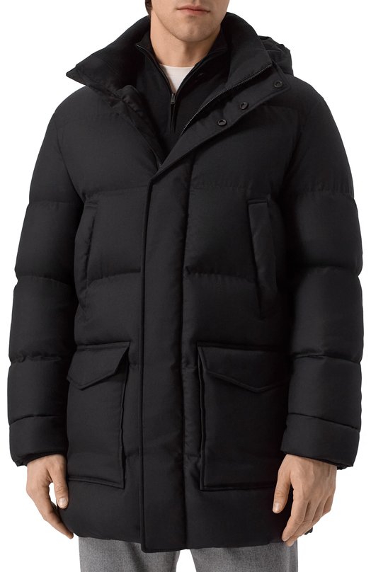 Пуховик из кашемира и шелка MVST M25.1MM.0012 Чёрный  M25.1MM.0012 Фото 3