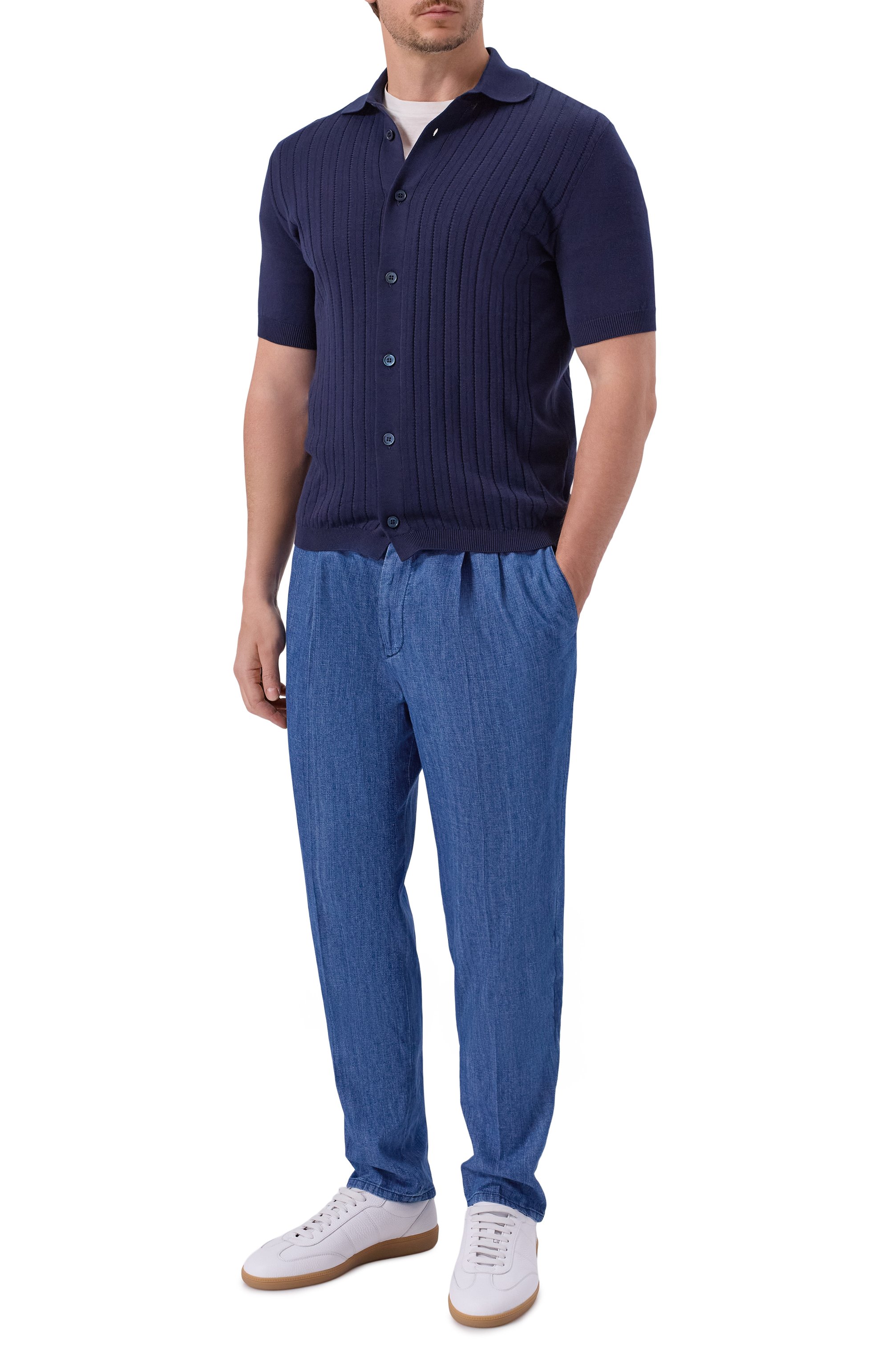 Джинсы leisure fit BRUNELLO CUCINELLI, арт. MH263E1710, фото 2