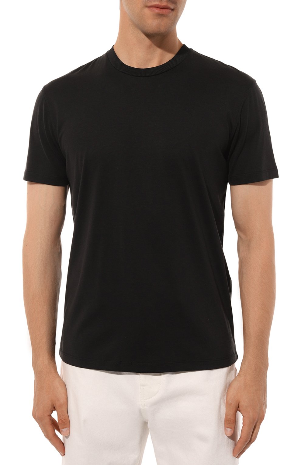 Футболка из шелка и хлопка TOM FORD, арт. TFJ320/BA201, фото 3