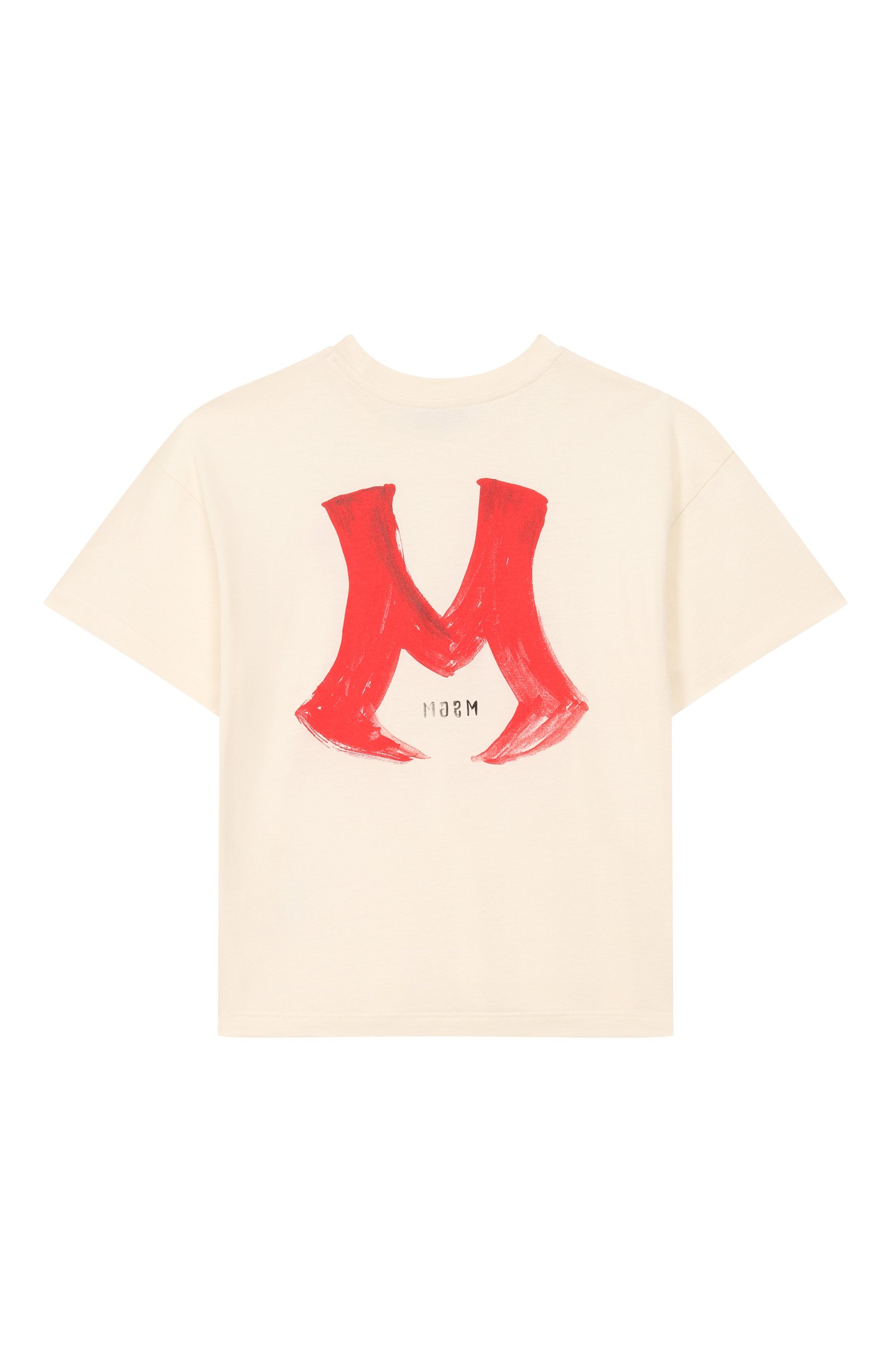 Хлопковая футболка MSGM KIDS, арт. F6MSJBTH273, фото 2