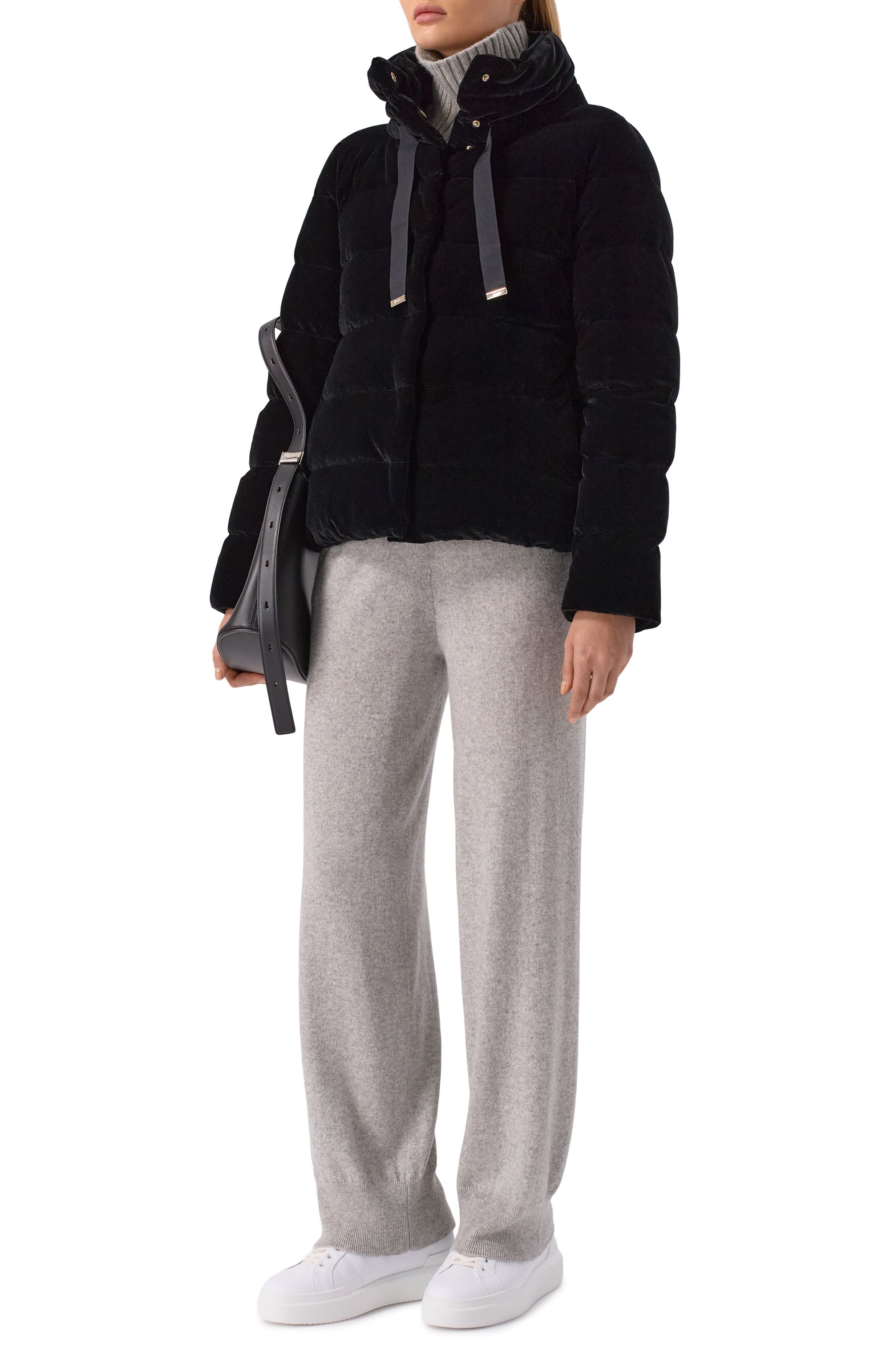 Бархатный пуховик HERNO, арт. PI002180D/15020S, фото 2