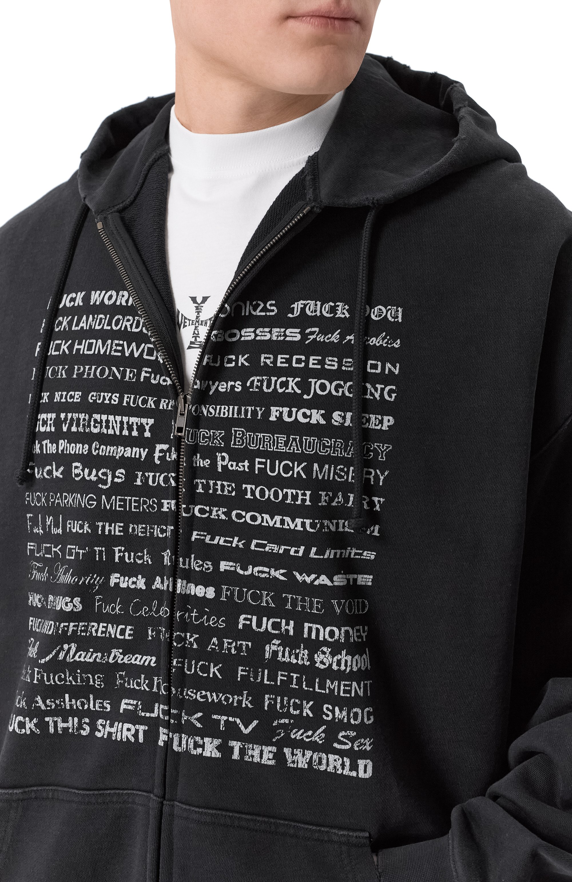 Хлопковая толстовка VETEMENTS, арт. ME76ZU211BX/1302 M0LLET0N, фото 6
