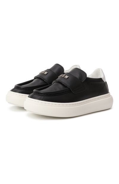 Кожаные слипоны MSGM KIDS, арт. 79835/VAR2/28-35