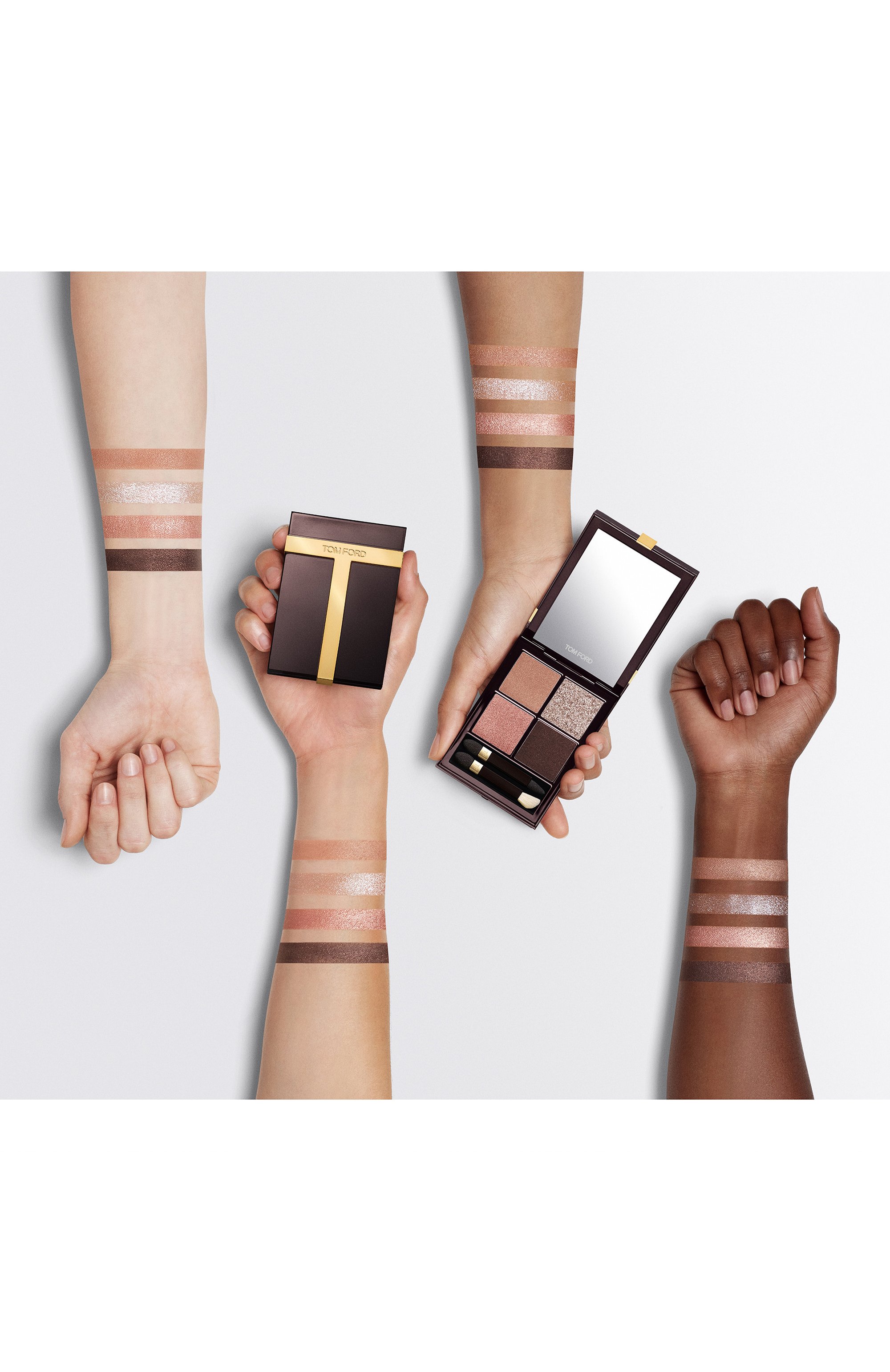 Палетка теней runway eye color quad poudre, оттенок 20 disco dust (7g) TOM FORD, арт. T1QZ-01, фото 3