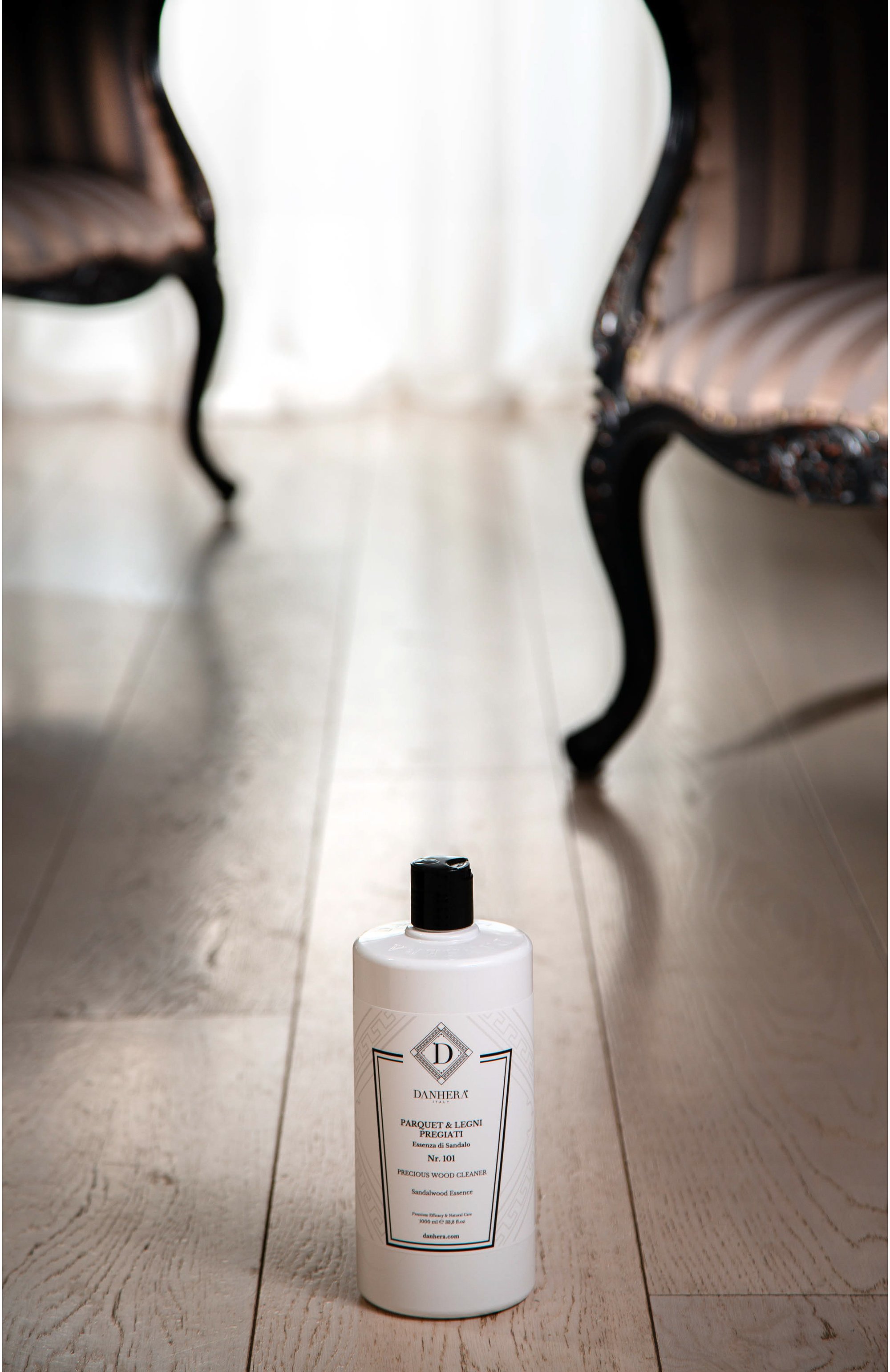 Средство для ухода за паркетом и покрытий из ценных пород деревьев №101 (1000ml) DANHERA ITALY, арт. DANHP101, фото 3
