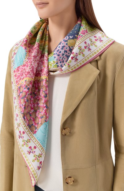 Женский шелковый платок FERRAGAMO, арт. 310220/793