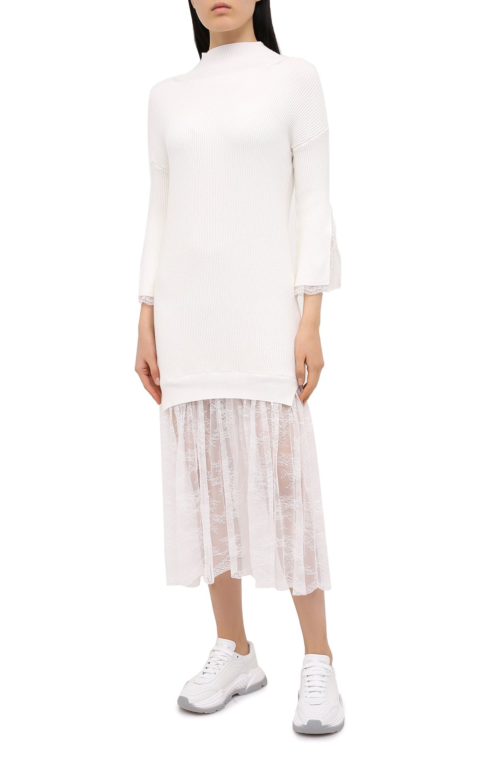 Платье из вискозы и шерсти ERMANNO ERMANNO SCERVINO, арт. 47T AB26 VIS, фото 3