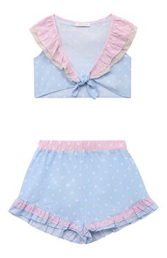 Костюм из топа и шорт MONNALISA, арт. 19C063, фото 1