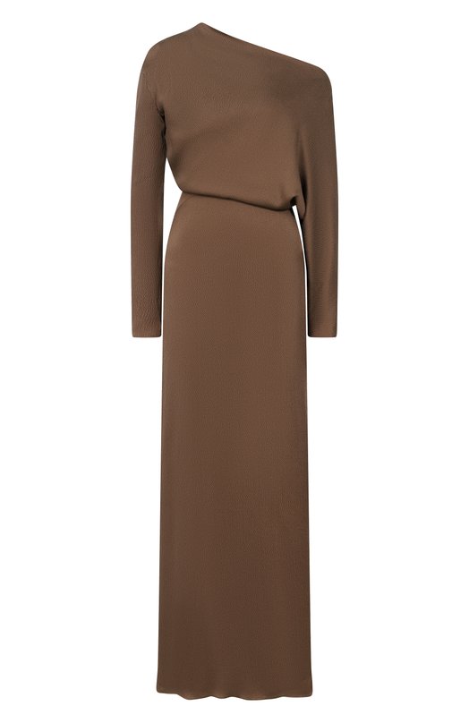 Шелковое платье Petar Petrov S26TD6 Коричневый S26TD6