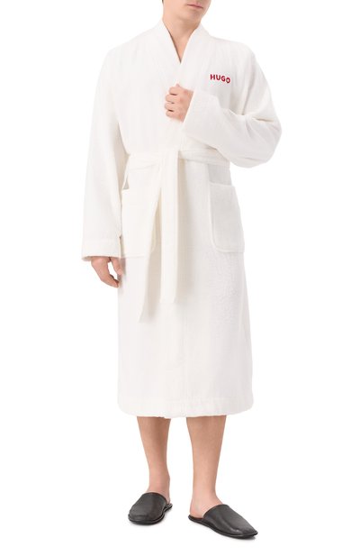 Хлопковый халат HUGO, арт. 50503028, фото 3