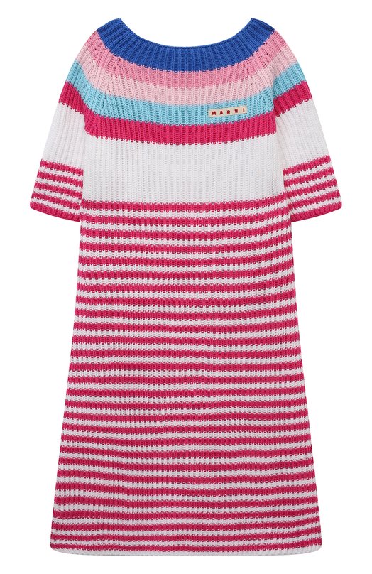 

Хлопковое платье Marni, Разноцветный