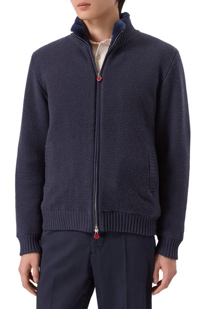 Кашемировый кардиган с подкладкой из норки KITON, арт. UMK0832K326, фото 3