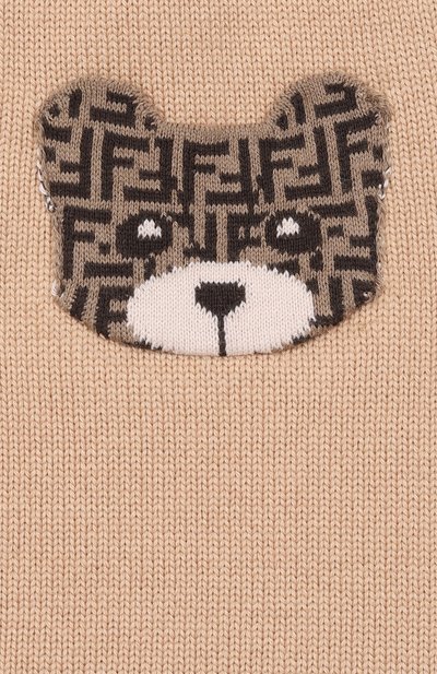 Джоггеры из хлопка и кашемира FENDI, арт. BUG212/AVVZ, фото 3