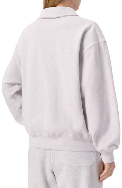 Хлопковый свитшот AECA WHITE, арт. AWCMFWBDTSSSO002C0.LIGHT GREY (L), фото 4