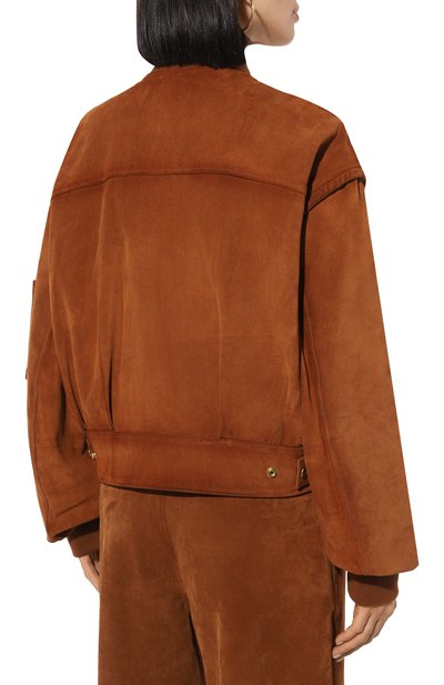 Замшевый бомбер HALFBOY, арт. HFW241WLBB084, фото 4