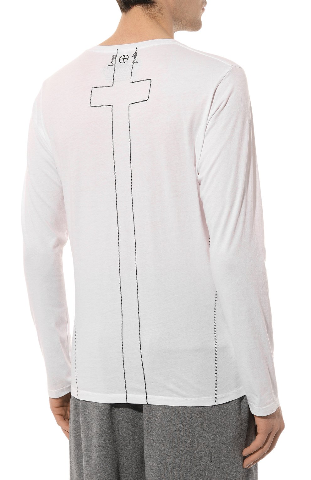 Хлопковый лонгслив RELIGION, арт. MCPPLN08., фото 4