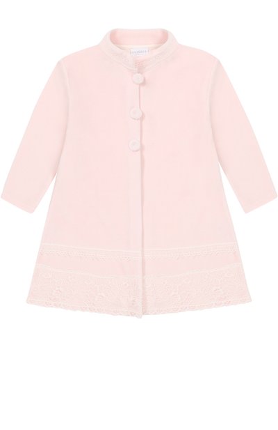 Хлопковый халат с кружевной отделкой LA PERLA, арт. 54750/2A-6A, фото 1