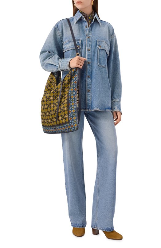 Сумка Dries Van Noten 011500-791-606 Хаки  011500-791-606 Фото 7