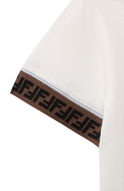 Хлопковая футболка FENDI, арт. BMI216/ST8, фото 3