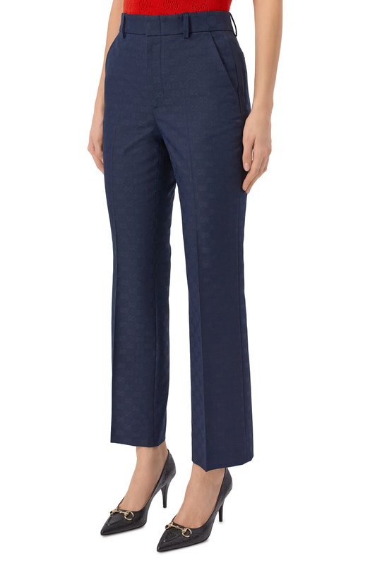 Брюки Gucci 846532/ZAQXT Синий  846532/ZAQXT Фото 3