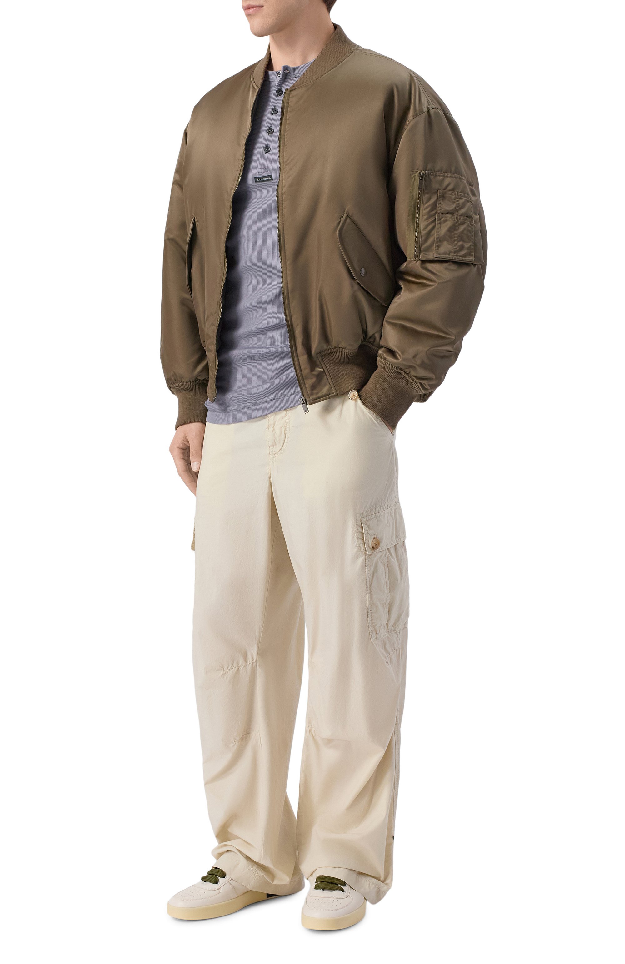 Хлопковые брюки-карго DOLCE & GABBANA, арт. GV30HT/G80W7, фото 2