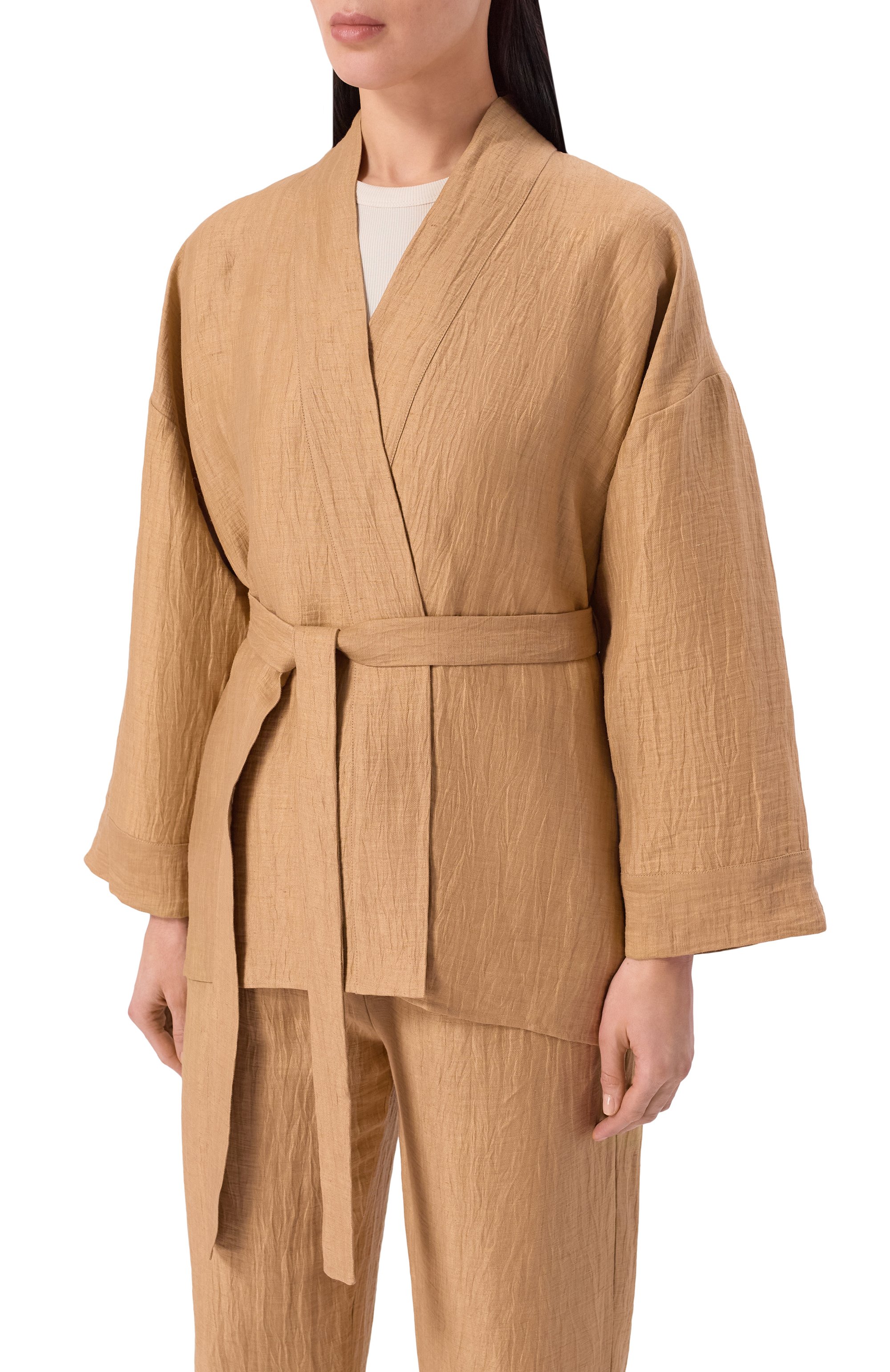 Льняное кимоно ANTONELLI FIRENZE, арт. Q3971/978, фото 3