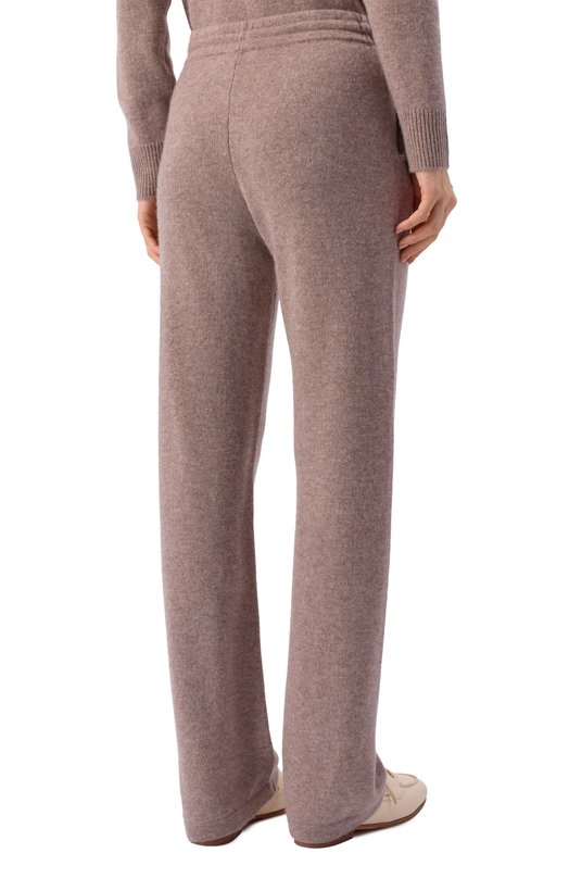 Брюки из кашемира и шерсти Sporty and Rich PA02766302BE24 Бежевый  PA02766302BE24 Фото 4