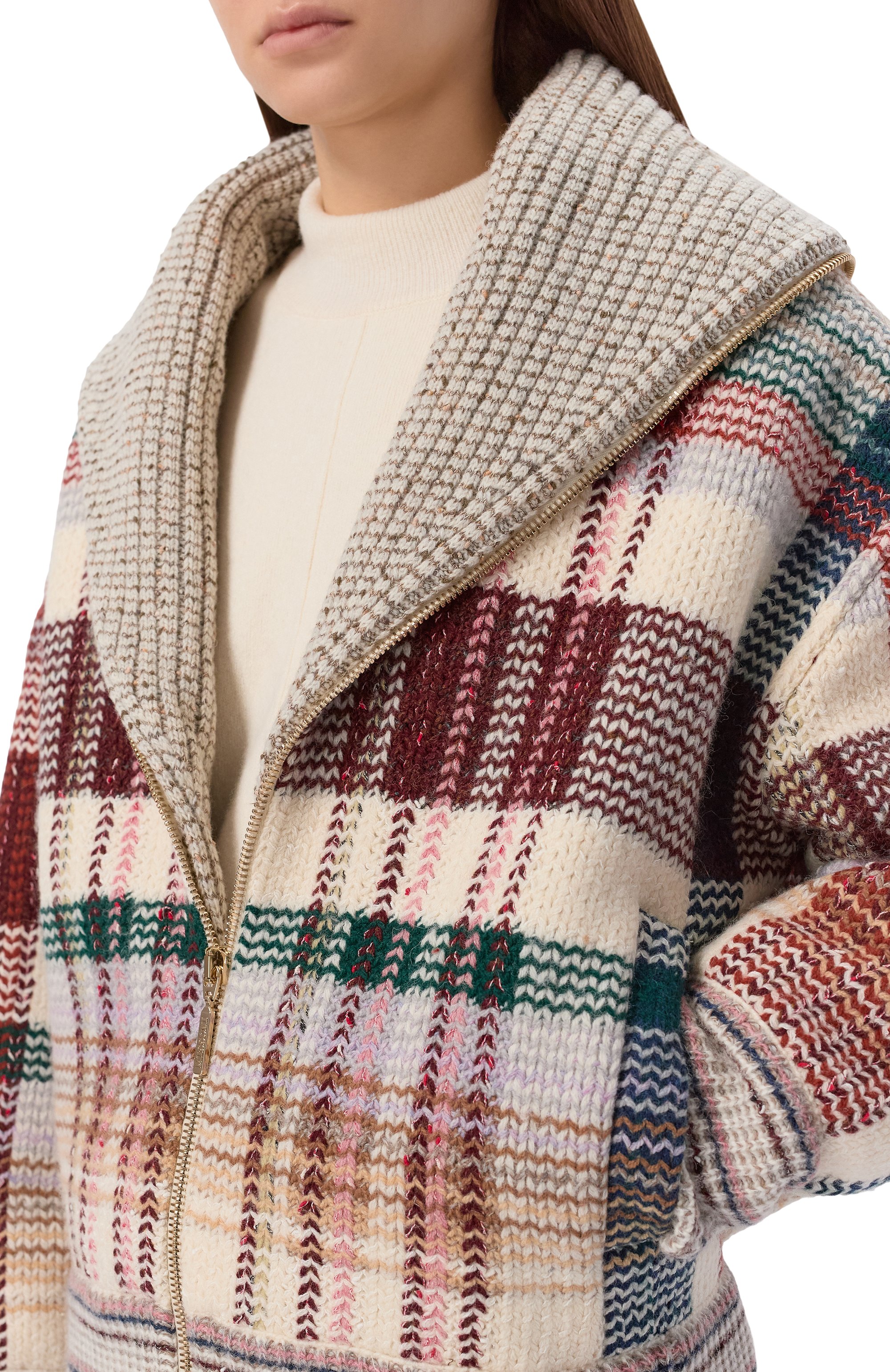 Шерстяной бомбер MISSONI, арт. DS25WC0Q/BC005L, фото 5