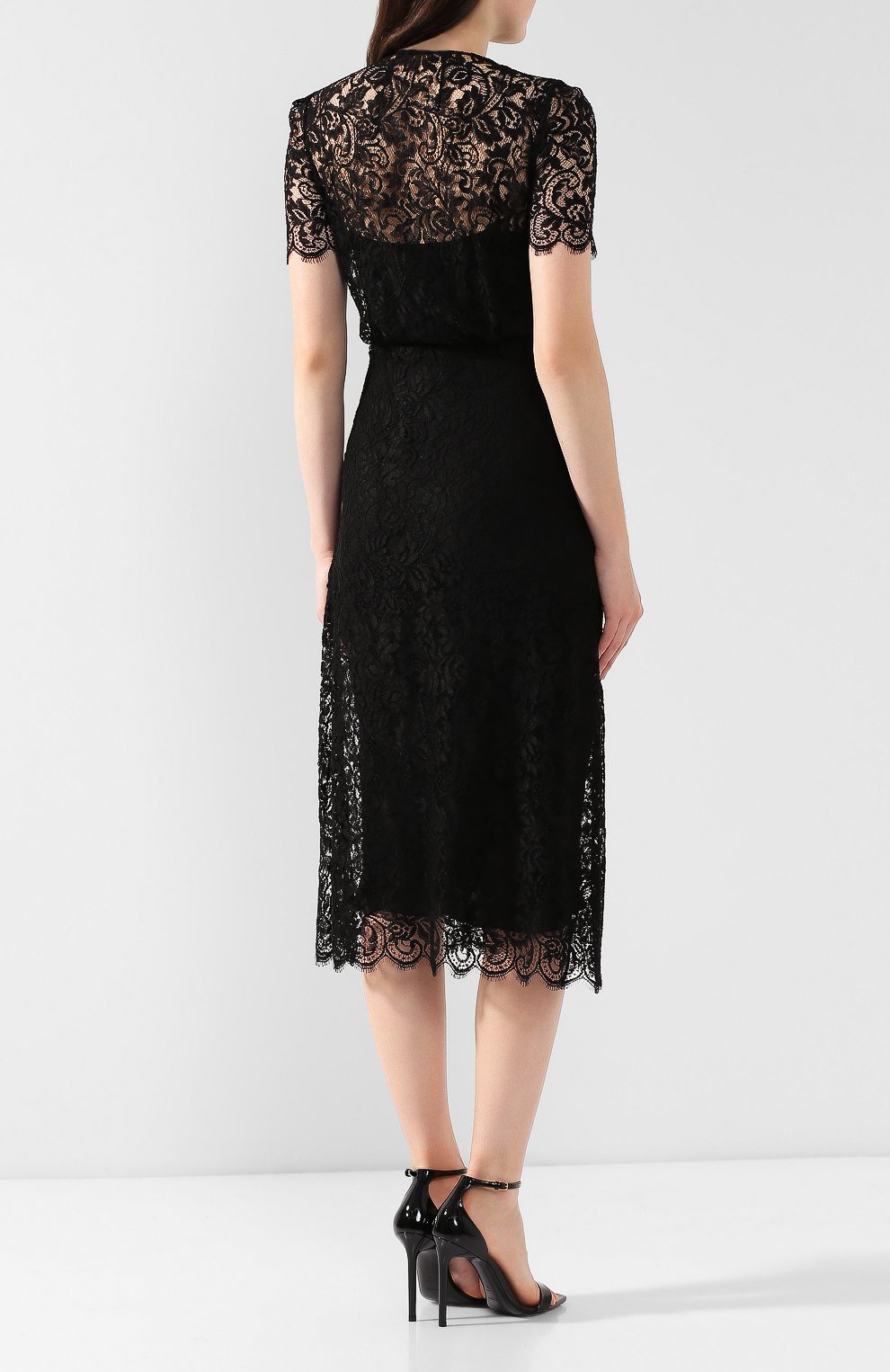 Платье из смеси вискозы и хлопка RALPH LAUREN, арт. 290767598, фото 4