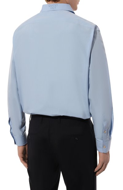 Хлопковая рубашка GUCCI, арт. 770269/ZAPP9, фото 5