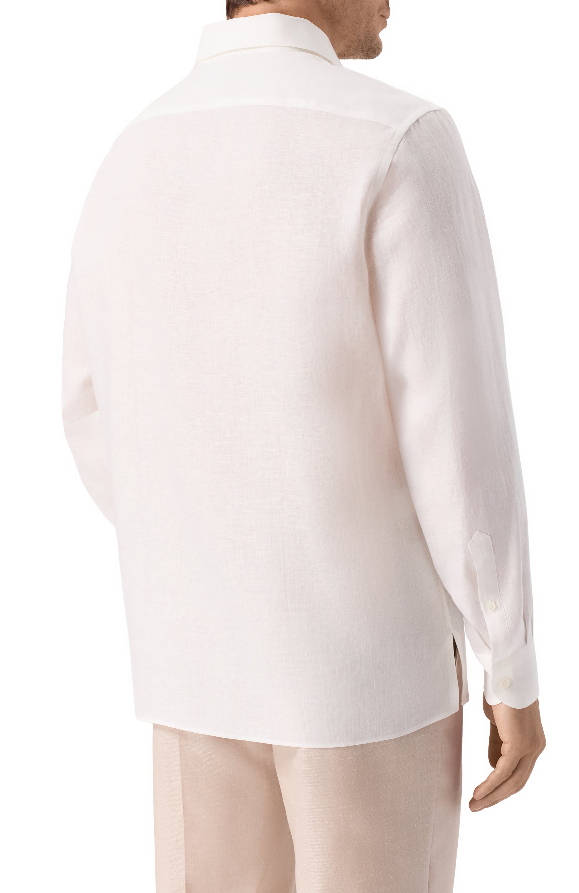 Льняная рубашка CORNELIANI, арт. 27P213/2711091, фото 4