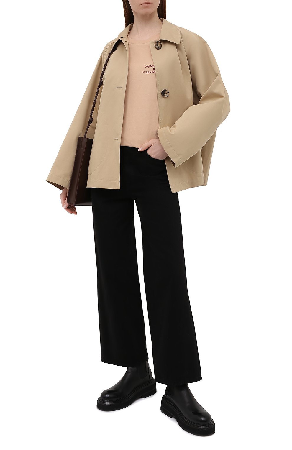 Хлопковая футболка STELLA MCCARTNEY, арт. 601849/SMP91, фото 2